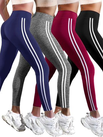 High Waist 4 Way Stretch Yoga Leggings for Women